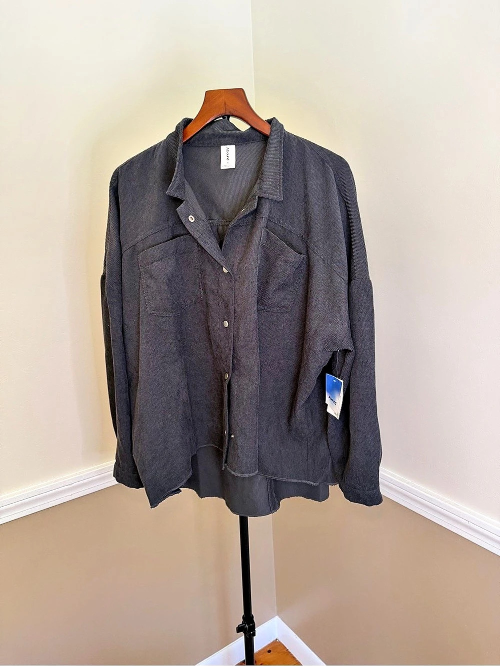 Abound Custom Rack Utility Jacket in Gray XL NWT